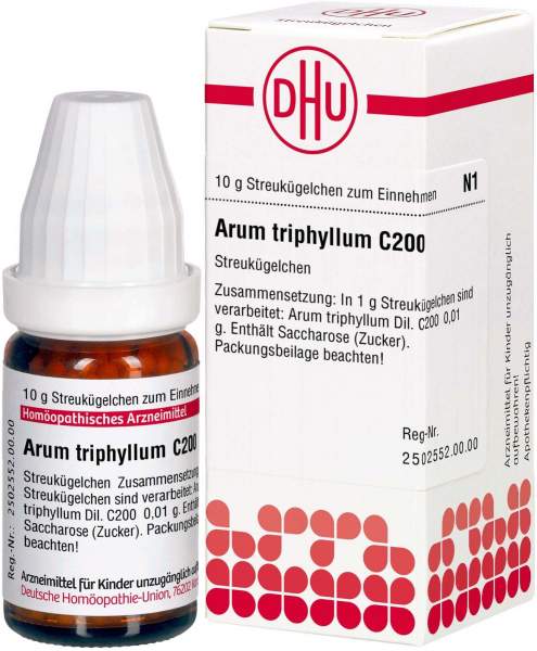 Arum Triphyllum C 200 Globuli 10 G