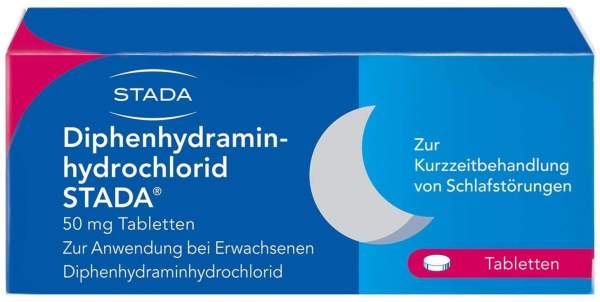 Diphenhydraminhydrochlorid Stada 50 mg 20 Tabletten