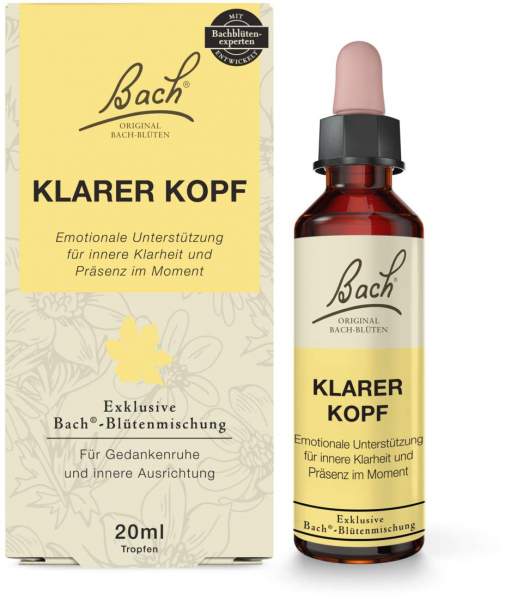 Bachblüten-Mischung Klarer Kopf 20 ml Tropfen