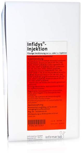 Infidys Injektion 50 X 5 ml Ampullen