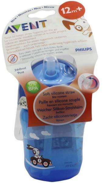 Avent Strohhalm Becher 260 ml