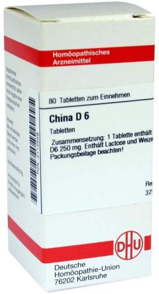 China D6 80 Tabletten