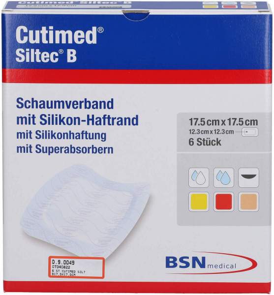 Cutimed Siltec B Schaumverb.17