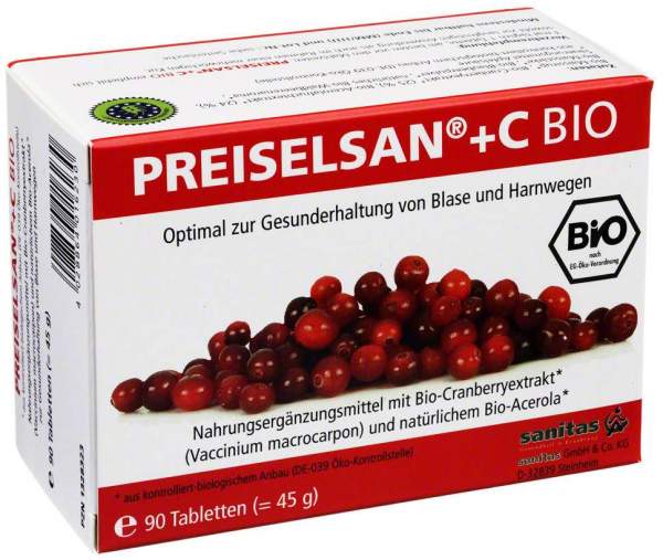 Preisel San + C Bio Tabletten 90 Tabletten