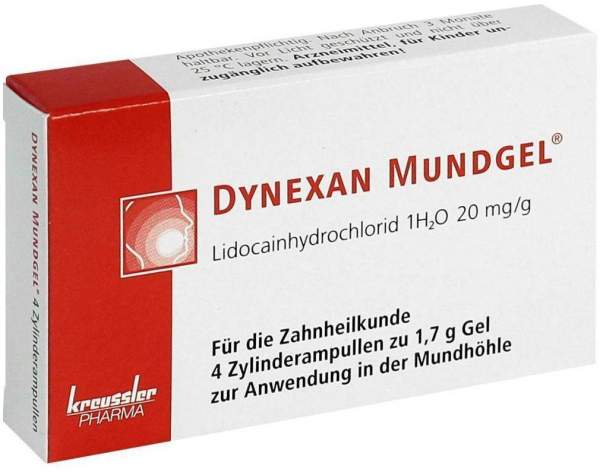 Dynexan 4 X 1,7 G Mundgel