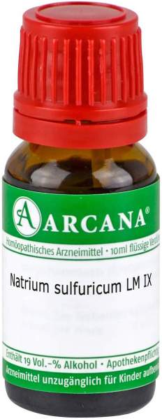Natrium sulfuricum LM 9 Dilution 10 ml