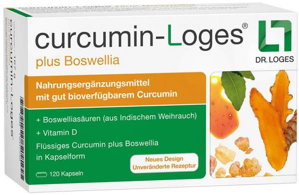 Curcumin Loges Plus Boswellia 120 Kapseln
