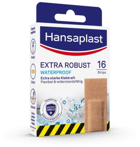 Hansaplast Extra Robust Pflaster 16 Strips