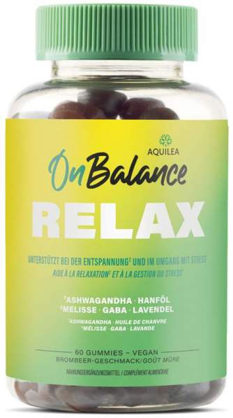 Aquilea Onbalance Relax Gummies 60 Stück
