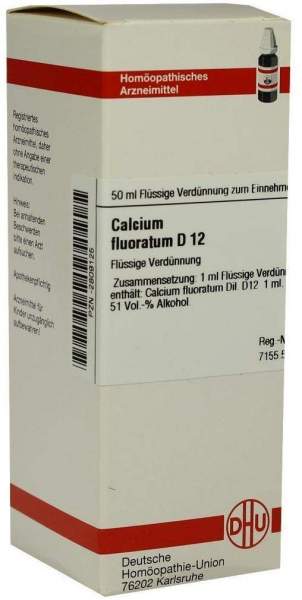 Calcium Fluoratum D12 50 ml Dilution
