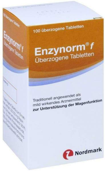Enzynorm F 100 Überzogene Tabletten