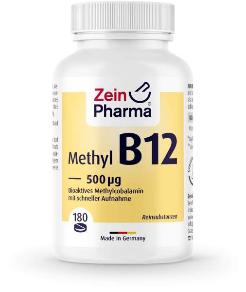 Vitamin B12 500 µg 180 Lutschtabletten