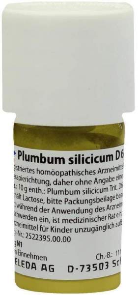 Weleda Plumbum Silicicum D6 20 g Trituration