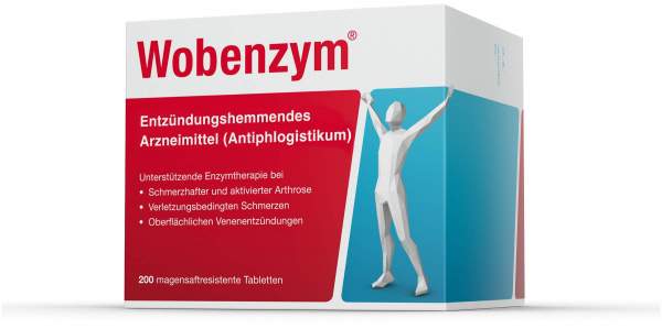 Wobenzym 200 magensaftresistente Tabletten