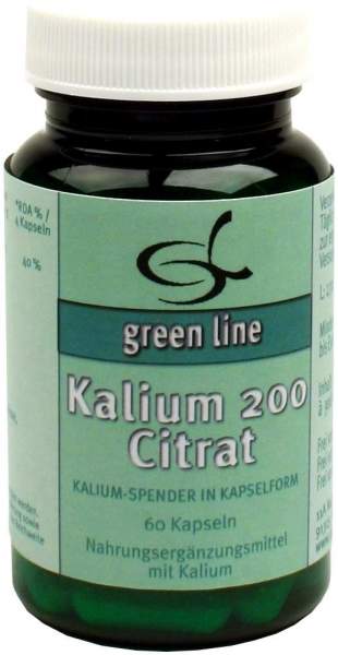 Kalium 200 Citrat 60 Kapseln