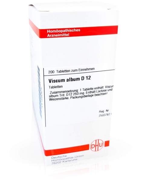 Viscum Album D 12 200 Tabletten