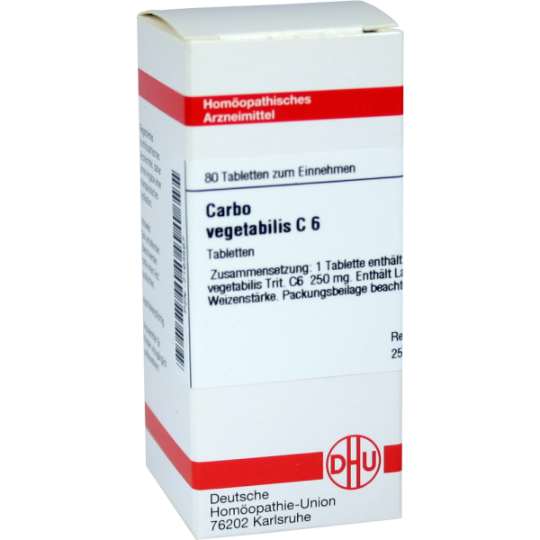Carbo Vegetabilis C 6 Tabletten