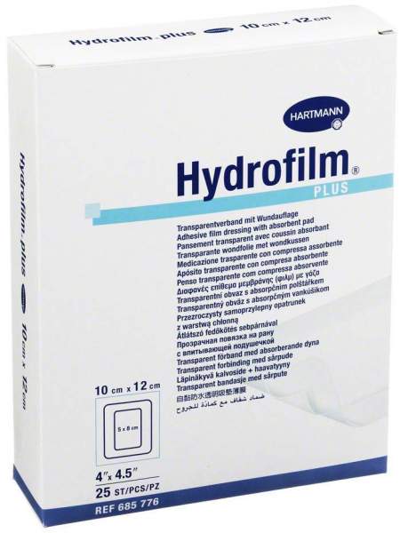 Hydrofilm Plus Transparentverband 10x12cm