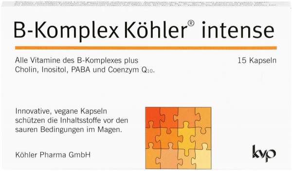 B-Komplex Köhler intense 15 Kapseln