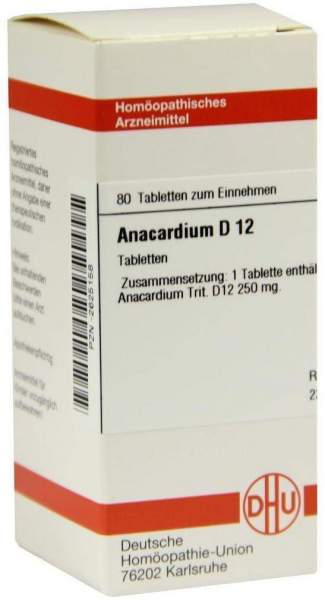 Anacardium D 12 Tabletten