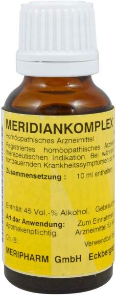 Meridiankomplex 15 20 ml Mischung