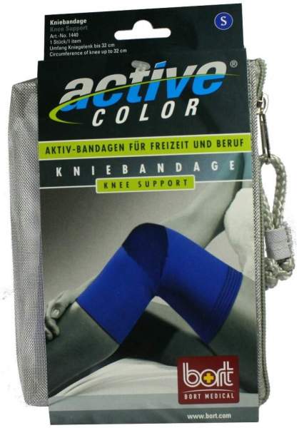 Bort Activecolor Kniebandage Small Blau