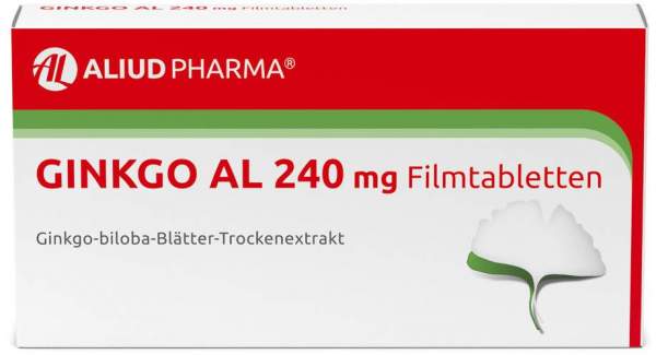 Ginkgo Al 240 mg 30 Filmtabletten