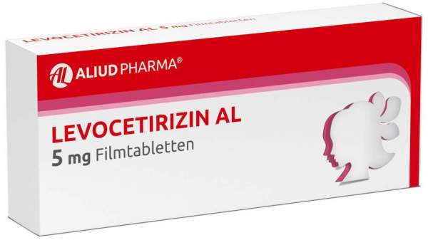 Levocetirizin Al 5 mg 50 Filmtabletten