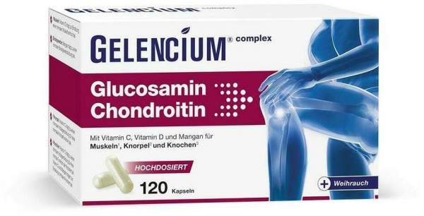 Gelencium Glucosamin Chondroitin 120 Kapseln