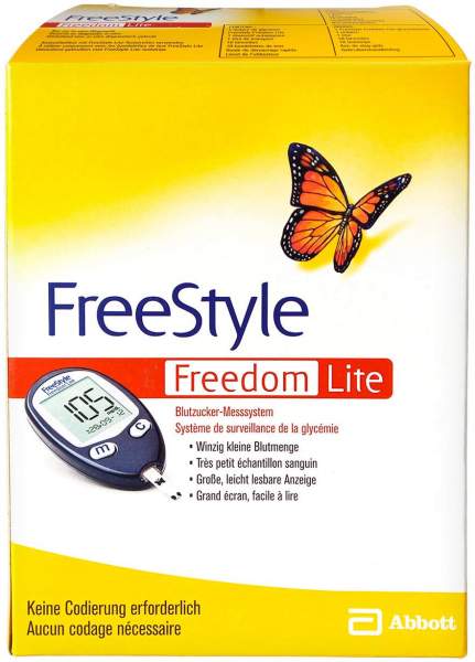 Freestyle Freedom Lite Set mg-dl ohne Codieren 1 Stück