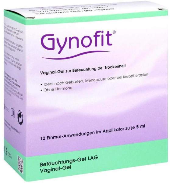Gynofit Vaginal Gel zur Befeuchtung 12 X 5 ml