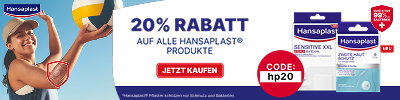 Hansaplast 20% Promo 