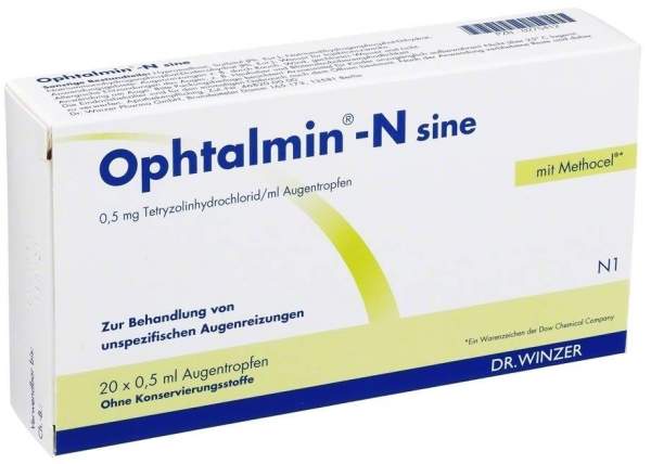 Ophtalmin N Sine 20 ml Augentropfen
