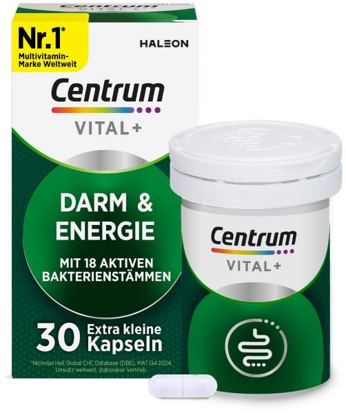Centrum Vital+ Darm &amp; Energie 30 Kapseln