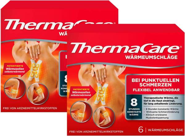 Thermacare bei punktuellen Schmerzen 2 x 6 Stück
