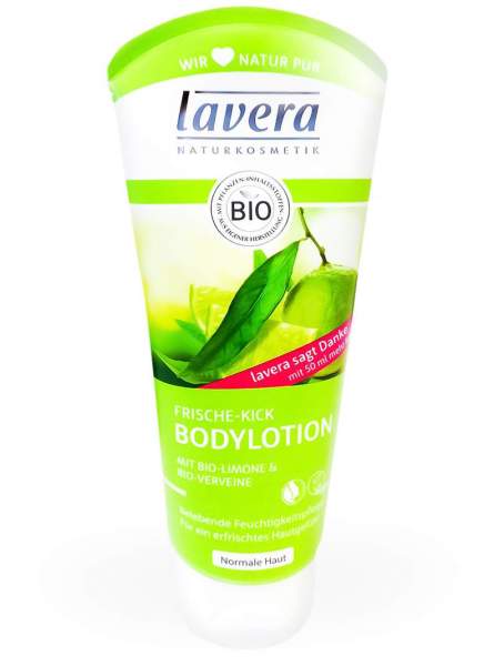 Lavera Bodylotion Mit Bio Limone + Bio Verveine 200 ml