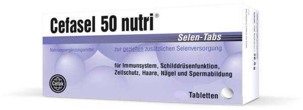 Cefasel 50 Nutri Selen Tabs 60 Tabletten