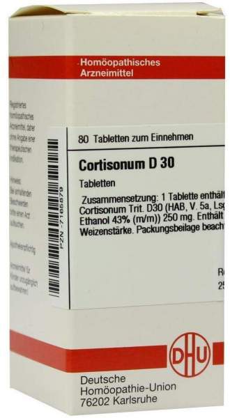 Cortisonum D 30 Tabletten