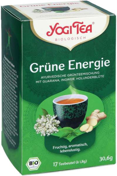 Yogi Tea Grüne Energie Bio Filterbeutel 17 Stk