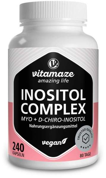 Inositol Komplex Chromium + Vitamin B6 + Folsäure K 240 Kapseln