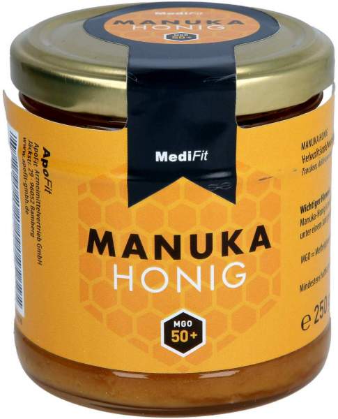 Manuka Honig MGO 50+ MediFit mit natürlichem MGO 2