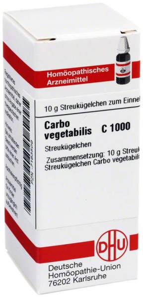 DHU Carbo vegetabilis C1000 Globuli