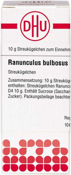 Dhu Ranunculus Bulbosus D4 Globuli 10 G