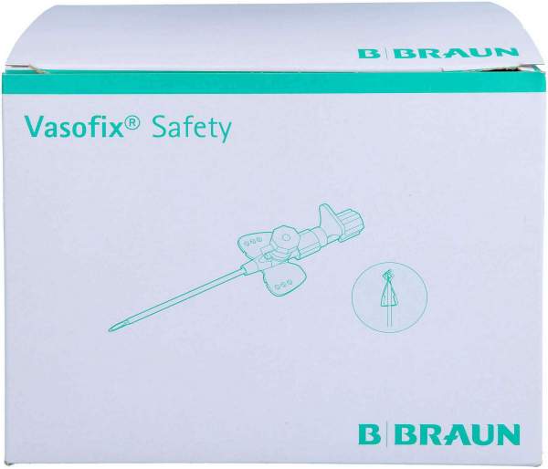 Vasofix Safety Kanüle 20 G 1,1x33 mm 50 Stück