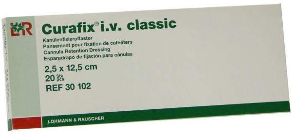 Curafix I.V. Classic Pflaster 2,5x12,5cm