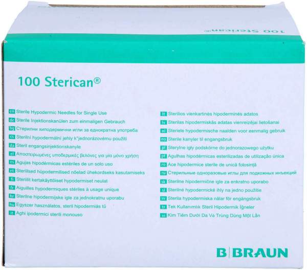 Sterican Einmalkanüle 22 G 40 mm 100 Kanülen