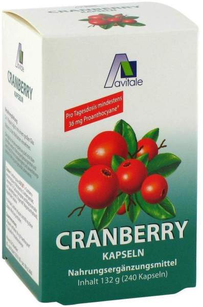 Cranberry Kapseln 400 mg 240 Stück
