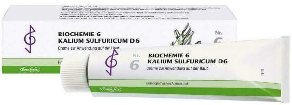 Biochemie Bombastus 6 Kalium Sulfuricum D 6 100 ml Creme