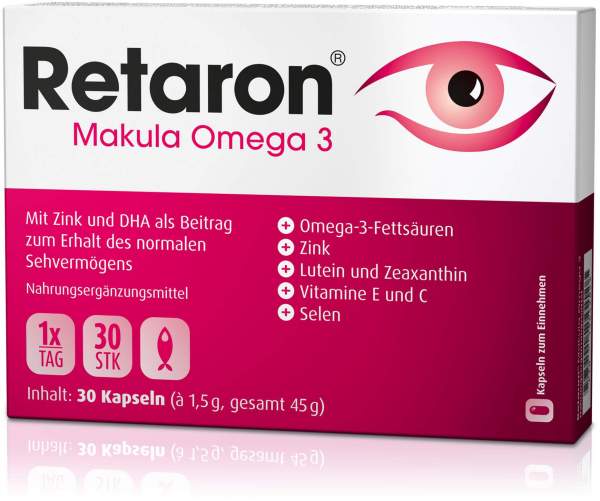 RETARON Makula Omega-3 Kapseln 30 Kapseln