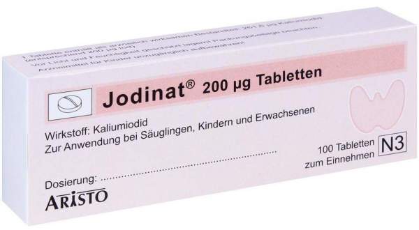 Jodinat 200 µg 100 Tabletten